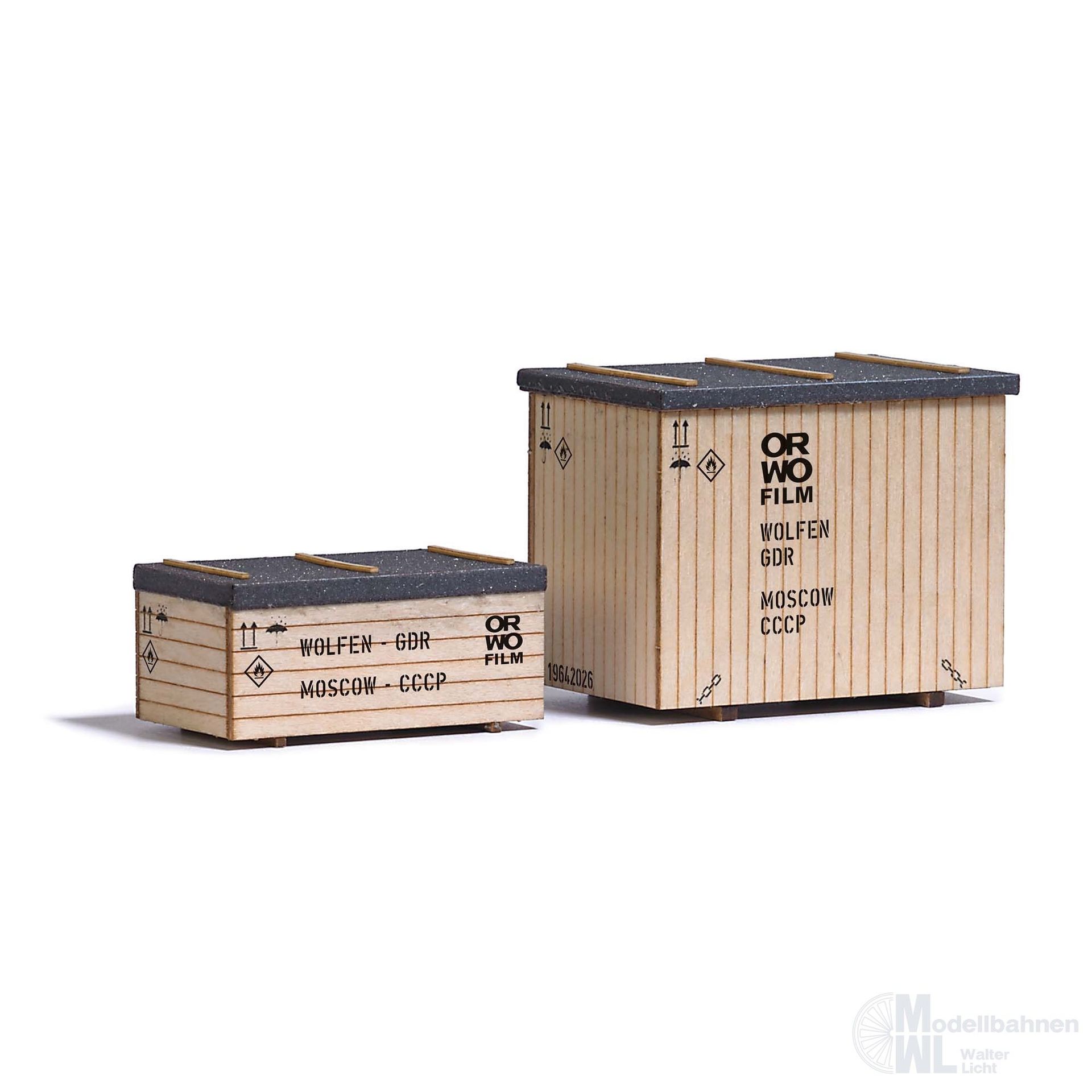 Busch 1882 - Maschinenkisten ORWO H0 1:87