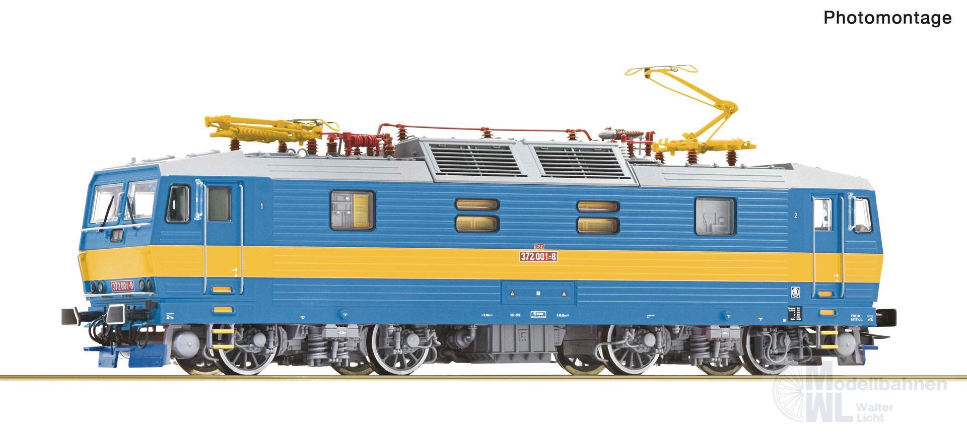 Roco 7500061 - E-Lok BR 372 001-8 CSD Ep.IV H0/GL Roco 7500061 - E-Lok BR 372 001-8 CSD Ep.IV H0/GL