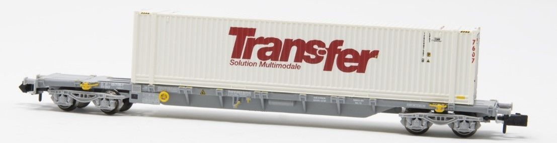 Arnold 6584 - Containertragwagen SNCF Ep.V 60´Trans-Fer N 1:160