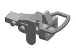 Liliput 949100 - Bügelkupplung für NEM 355-Schacht 2 Stück H0e