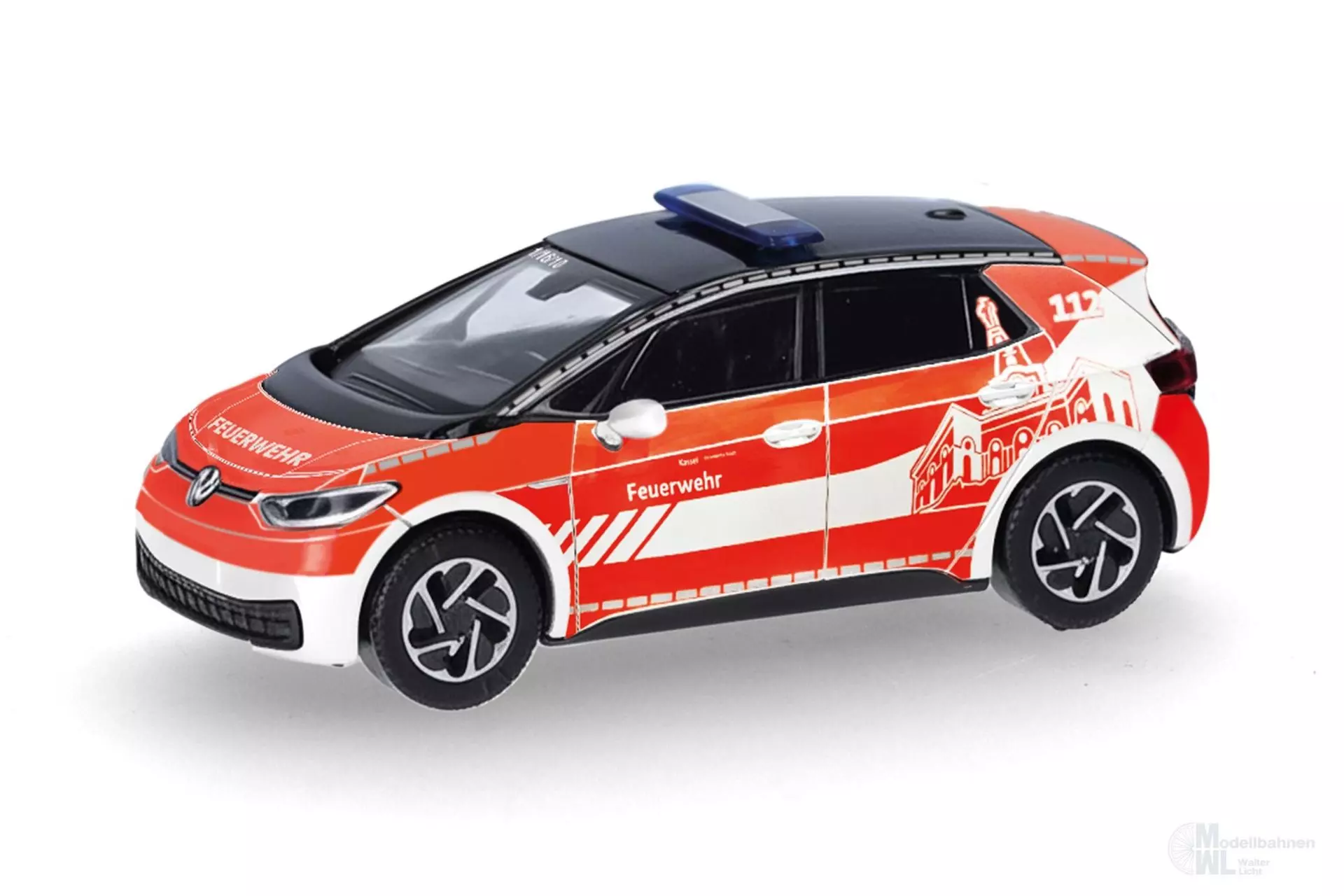 Herpa 098557 - VW ID. 3 Feuerwehr Kassel H0 1:87