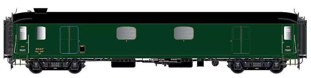 LS Models 31205 - Packwagen Dd4yi SNCF Ep.IIIb H0/GL