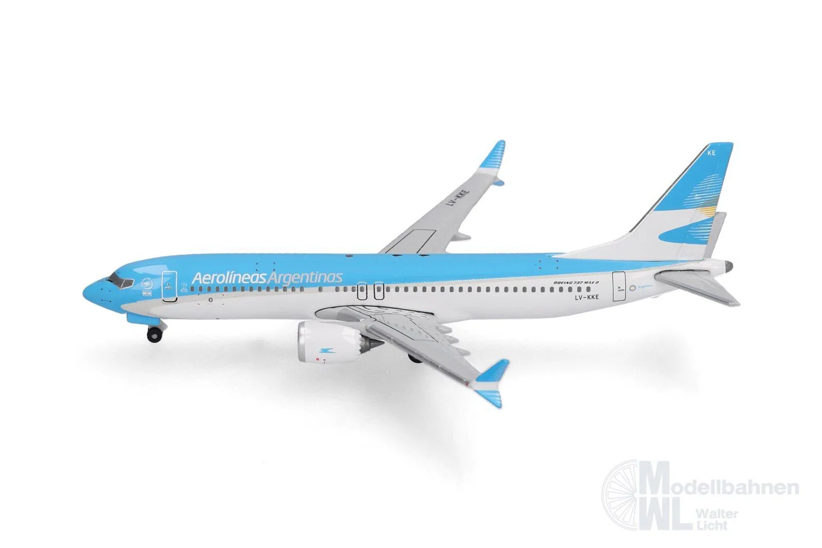 Herpa 539081 - Boeing 737 Max 8 Aerolineas Argentinas 1:500