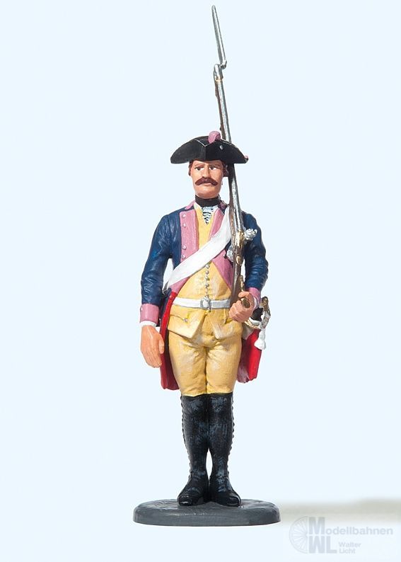 Preiser 54119 - Musketier stehend, Gewehr ges 1:25