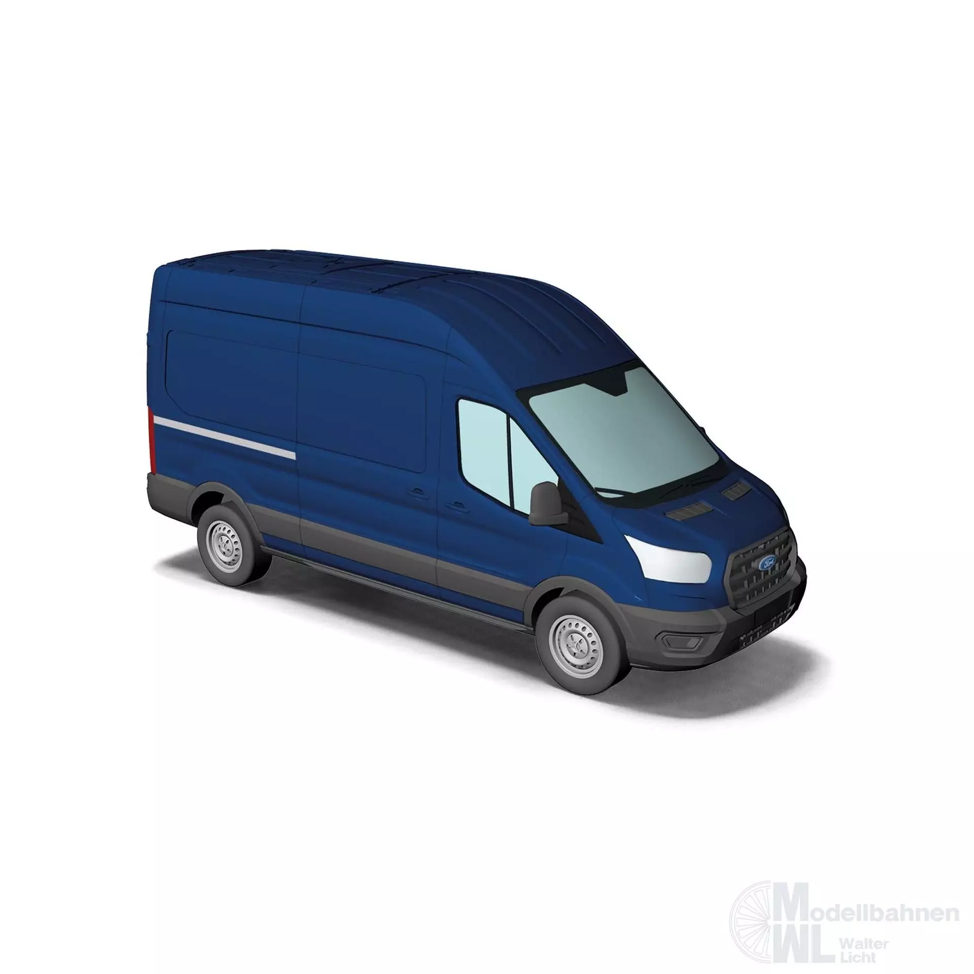 Busch 54501 - Ford Transit Kasten blau H0 1:87