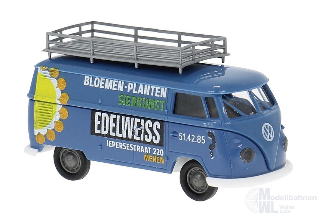 Brekina 32311 - VW T1b Kasten Edelweiss Bloemen (NL) H0 1:87