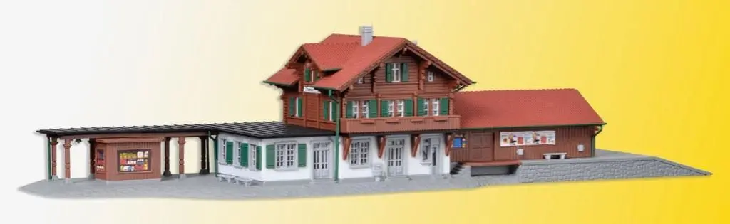 Kibri 36703 - Bahnhof Château d´Oex Z 1:220