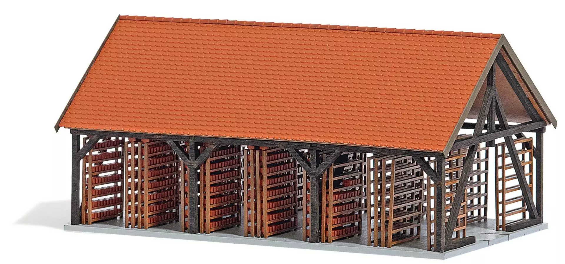 Busch 1551 - Trockenschuppen H0 1:87