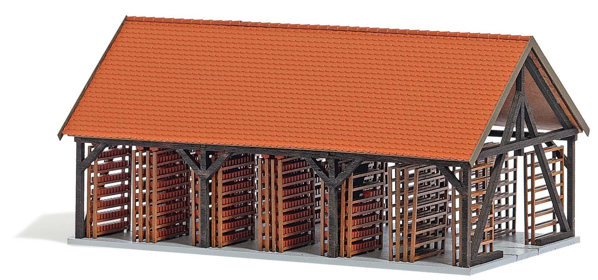 Busch 1551 - Trockenschuppen H0 1:87