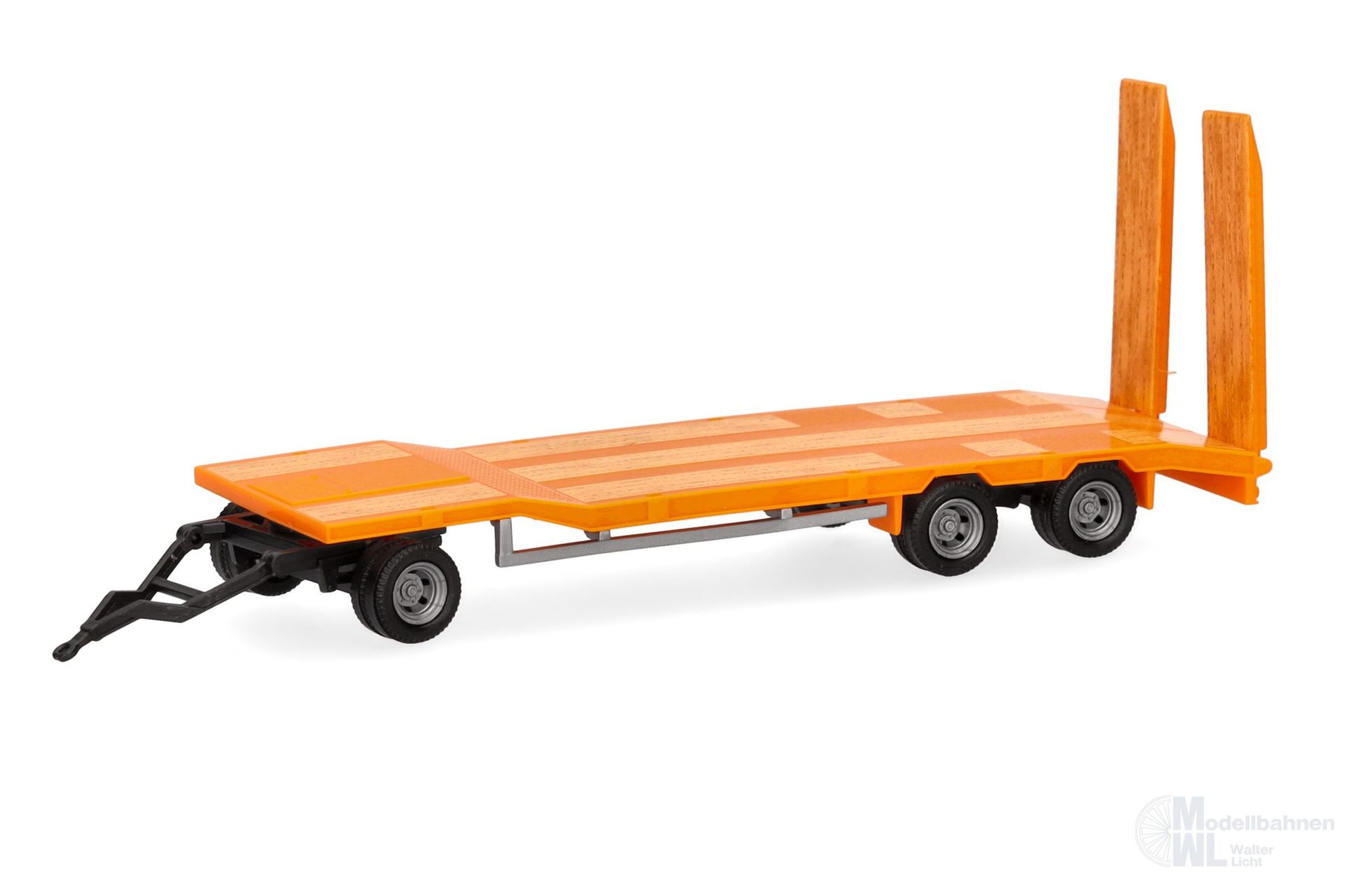 Herpa 076135-008 - Goldhofer TU3 Anhänger kommunalorange H0 1:87