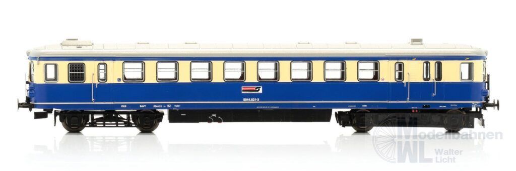 Jägerndorfer Modellbahn 13020 - Triebwagen Rh 5044.21 ÖBB Ep.IV creme/blau H0/WS
