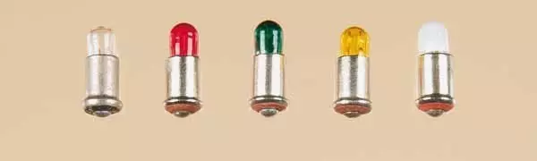 Auhagen 54739 - Lampe mit Stecksockel opal lose MS 4 16 V 0,05 A