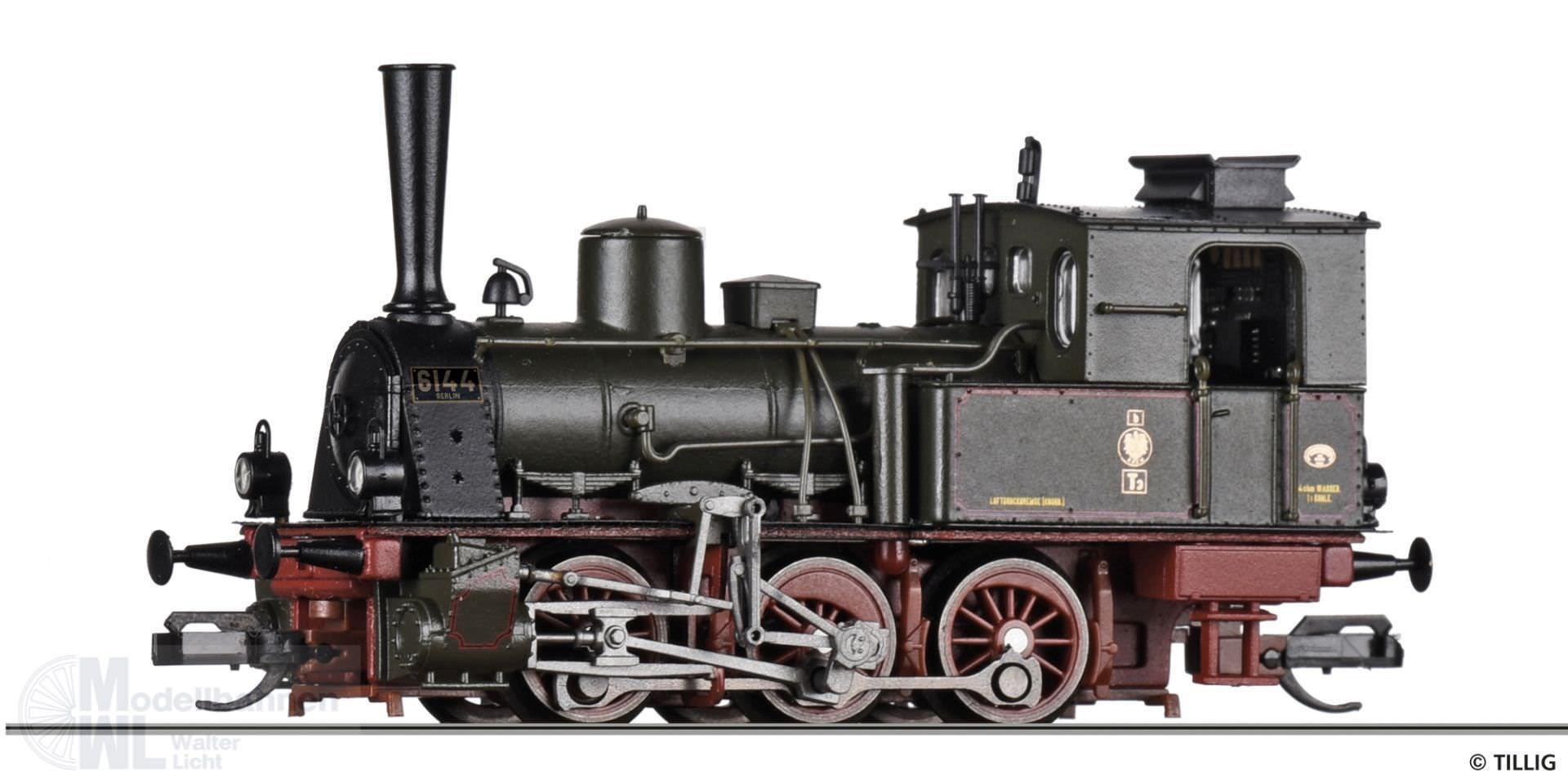 Tillig 04248 - Dampflok T3 K.P.E.V. Ep.I TT 1:120 Tillig 04248 - Dampflok T3 K.P.E.V. Ep.I TT 1:120