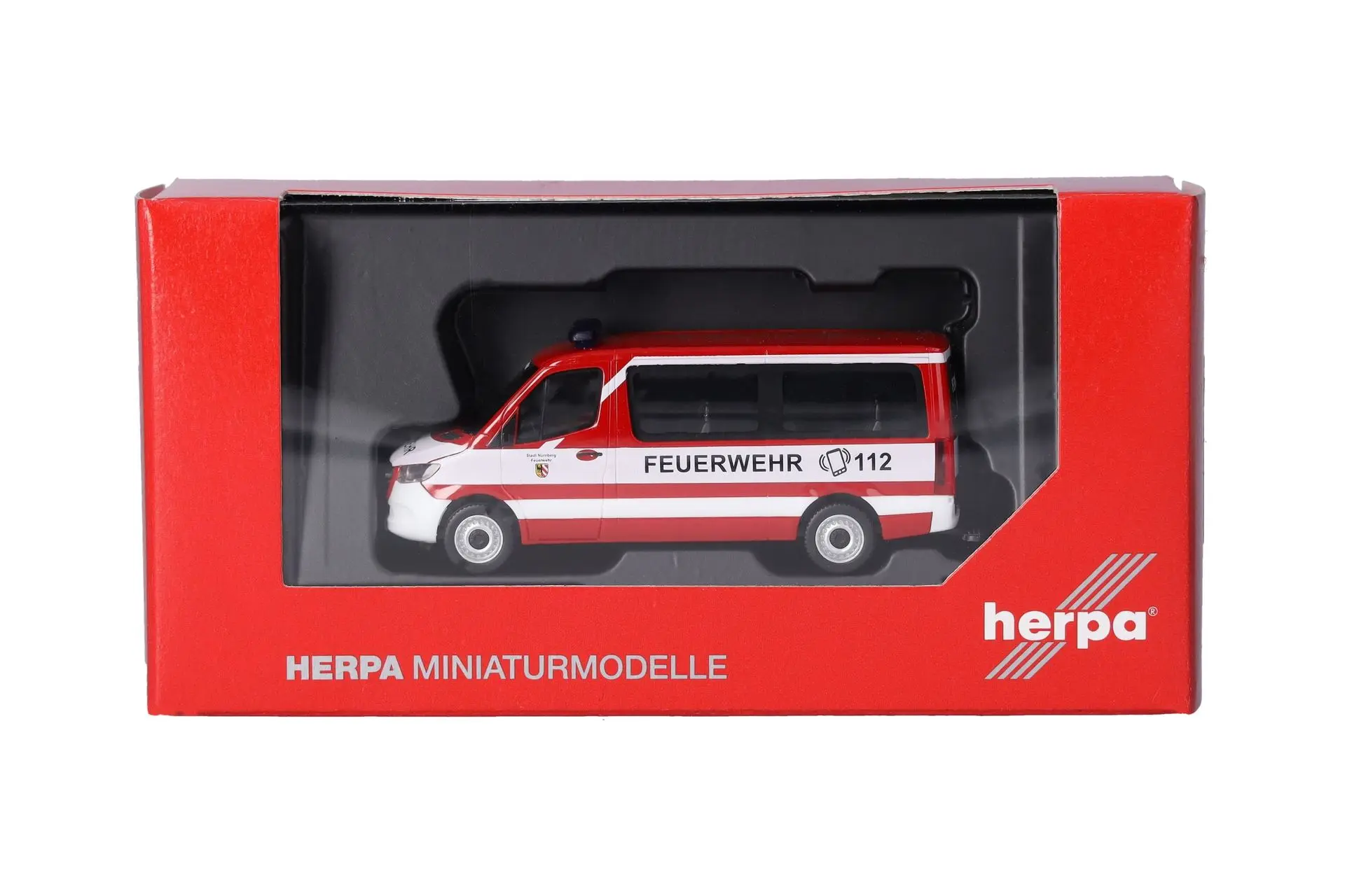 Herpa 098885 - Mercedes-Benz Sprinter `18 FD Bus  FW Nürnberg H0 1:87