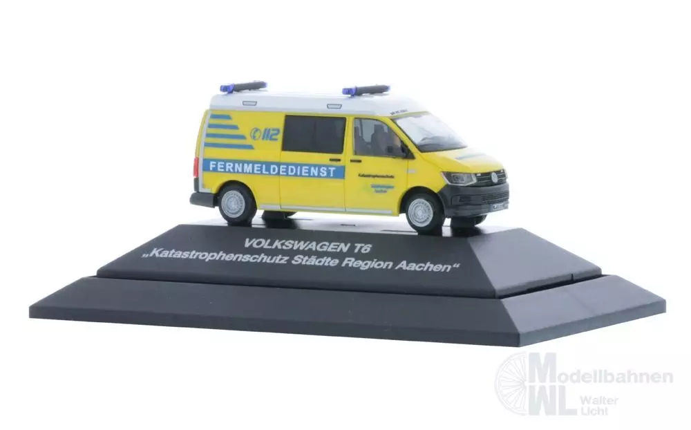 Rietze 53842 - Volkswagen T6 Katastrophenschutz Städte Region Aachen H0 1:87