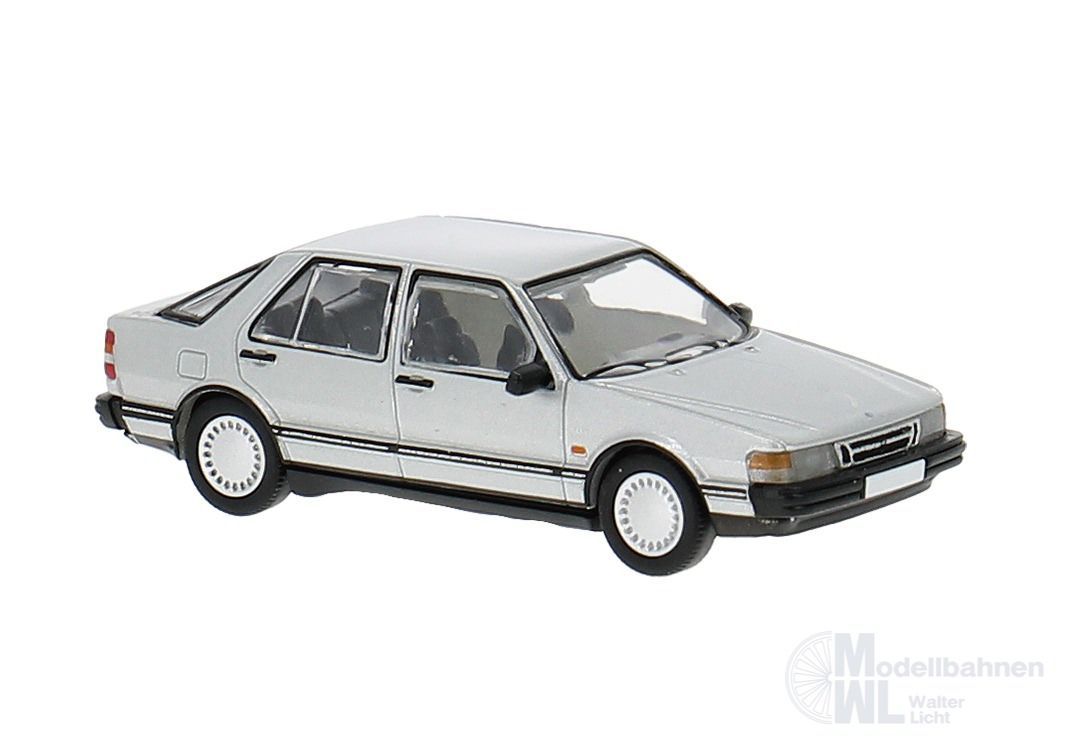 PCX-Models 870190 - Saab 9000 CC silber 1985  H0 1:87