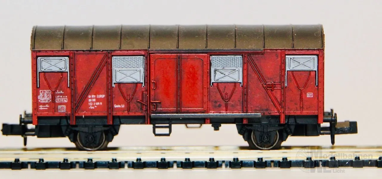 Fleischmann 8330 - FLEISCHMANN - Güterwagen ged. DB Ep.IV Grs 204 N 1:160