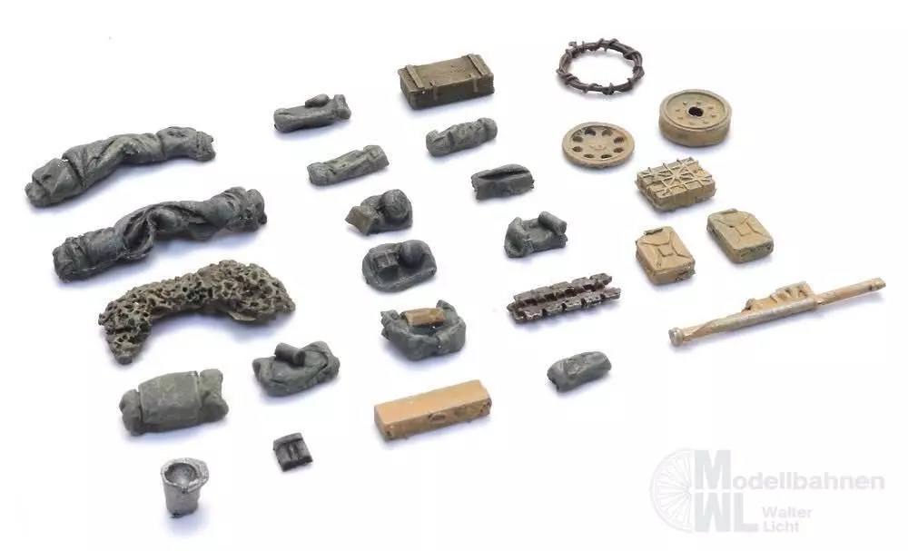 ARTITEC b.v. 6870531 - WM Zubehör Sdkfz 250/251 gelb H0 1:87