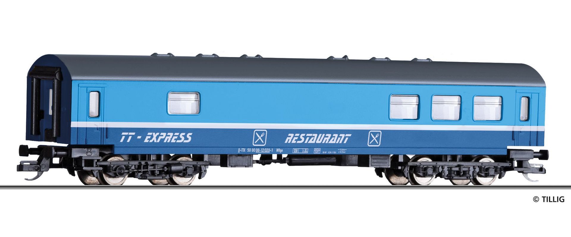 Tillig 13758 - START-Speisewagen TT-Express TT 1:120