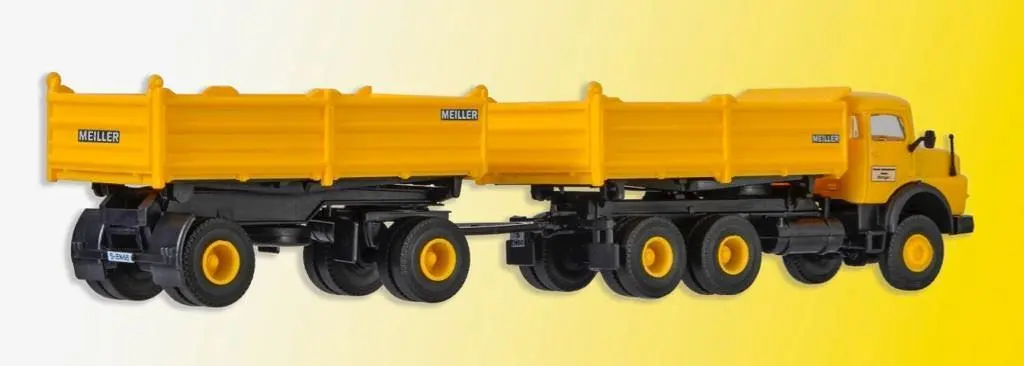 Kibri 14026 - Mercedes-Benz Rundhauber MEILLER Kipperzug H0 1:87