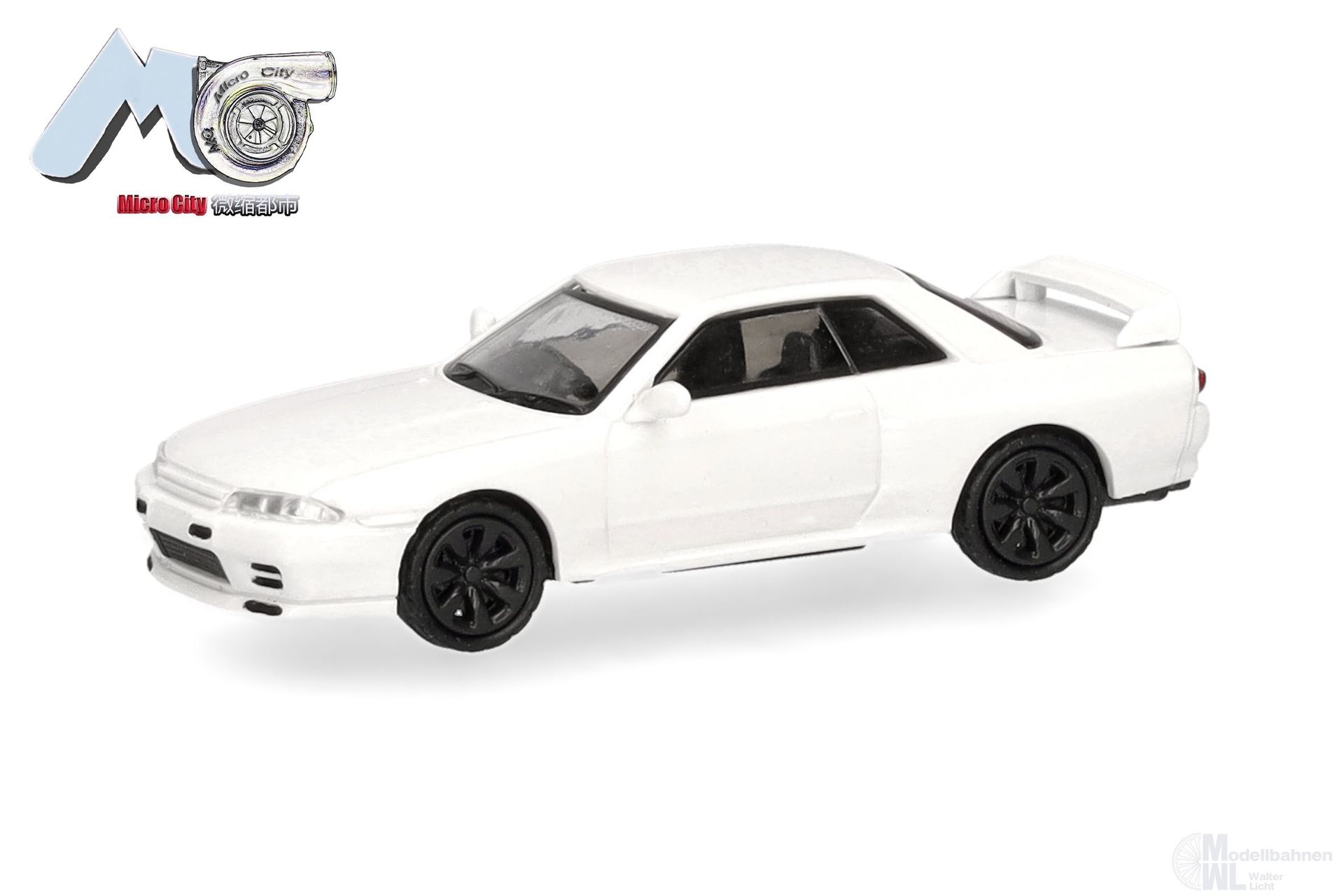 Herpa 87MC000102 - Nissan Skyline GTR32 weiß H0 1:87
