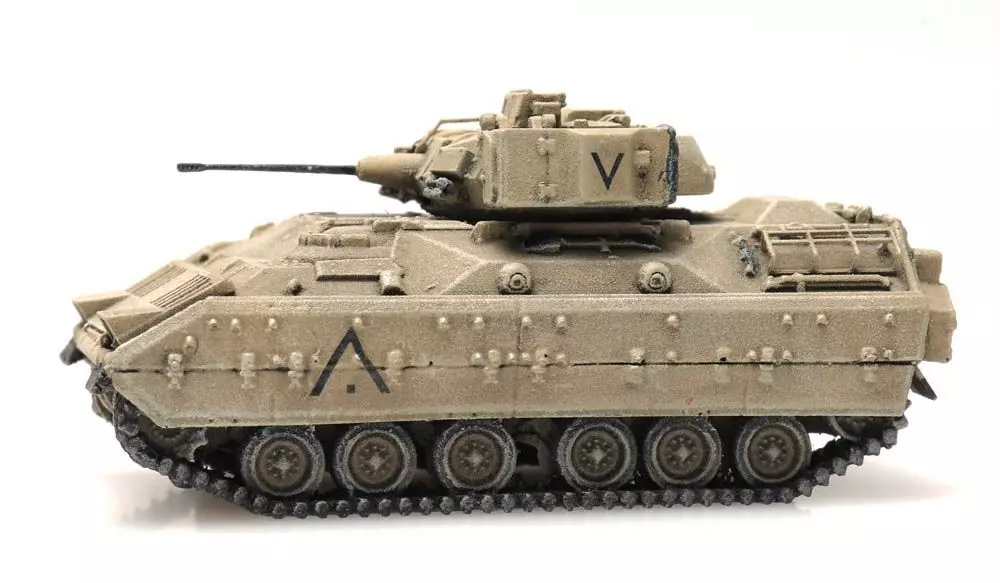 ARTITEC b.v. 6160091 - US M2 Bradley desert train load N 1:160