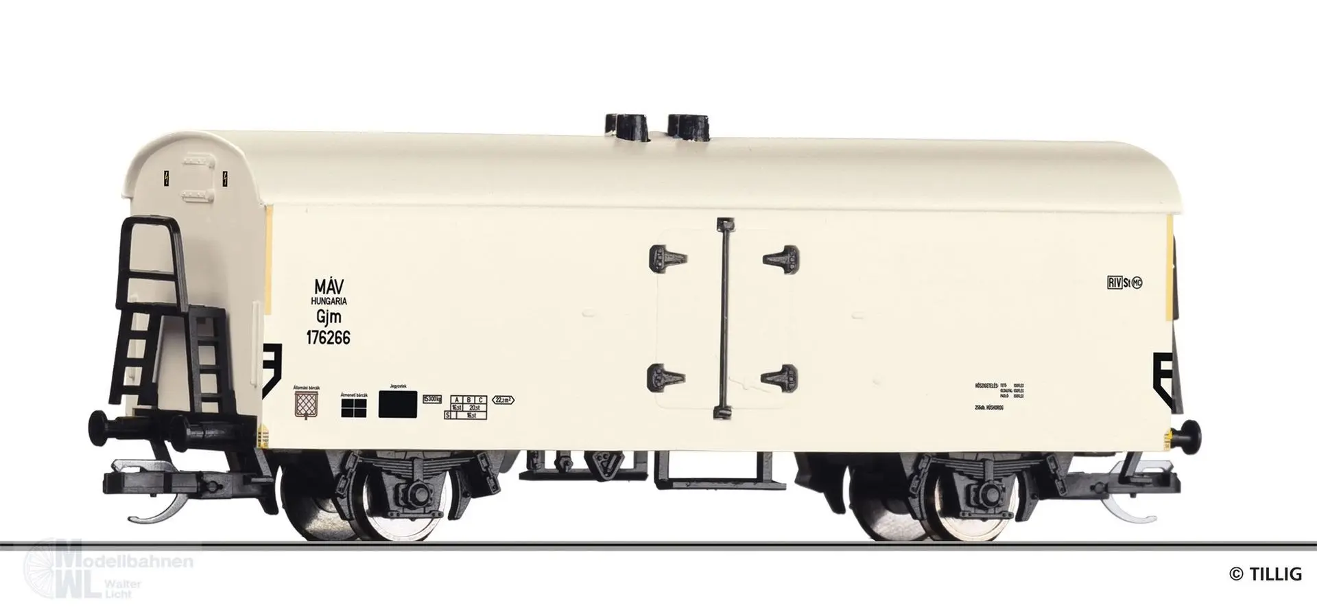 Tillig 14020 - Kühlwagen MAV Ep.III Gjm TT 1:120