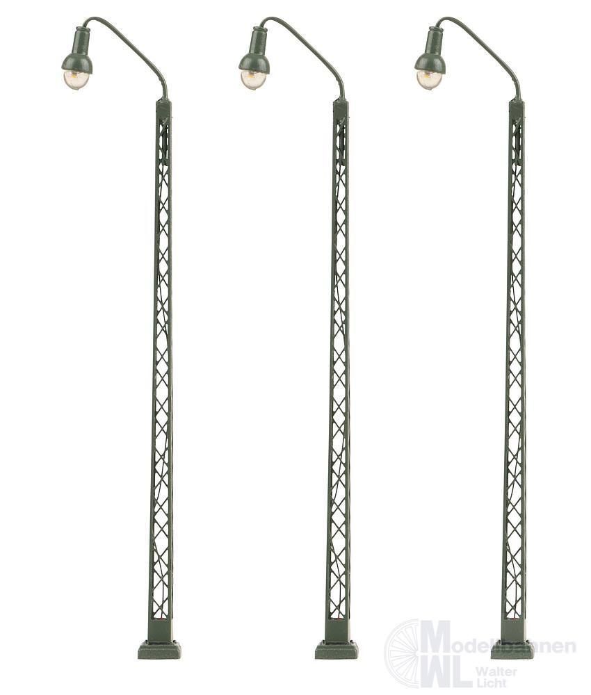 Faller 272124 - LED-Gittermast-Bogenleuchte 3 Stück N 1:160 Faller 272124 - LED-Gittermast-Bogenleuchte 3 Stück N 1:160