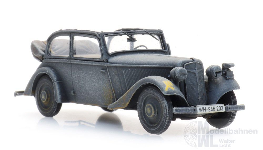 ARTITEC b.v. 1870210 - WM Adler Trumpf Junior Cabriolimousine BAUSATZ H0 1:87