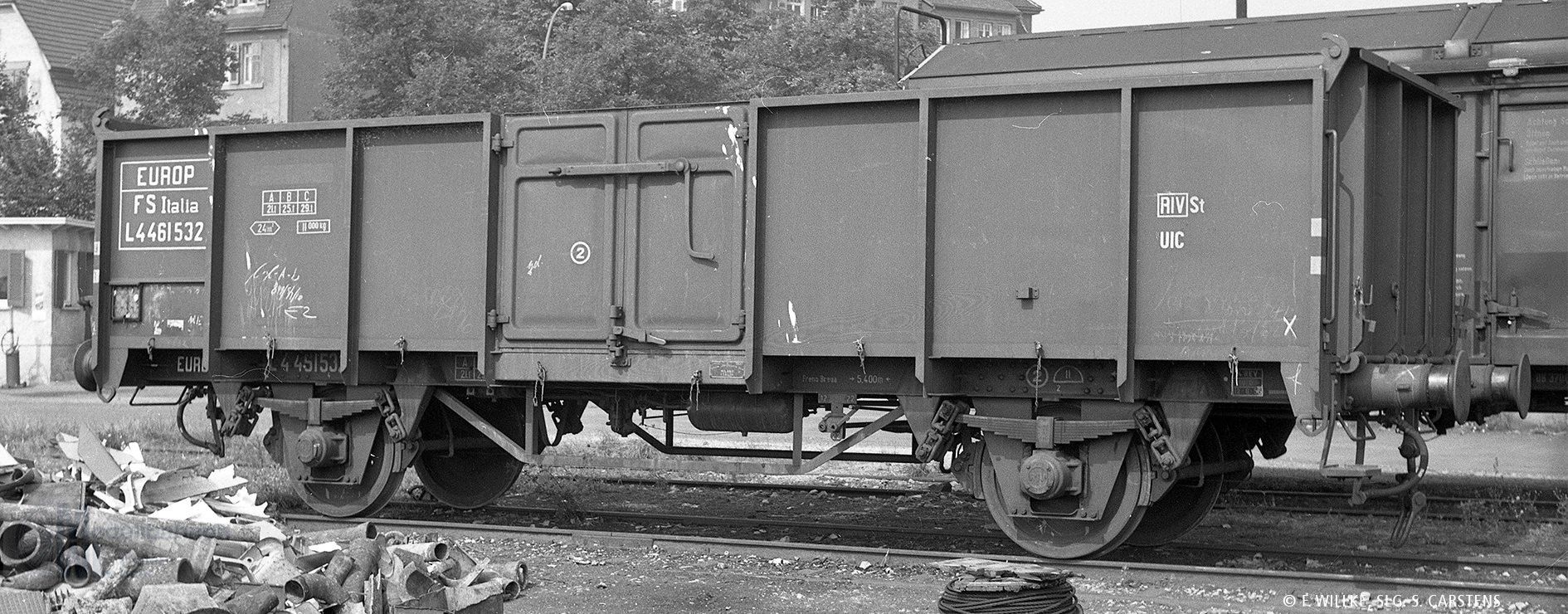 Brawa 50069 - Güterwagen offen FS Ep.III 4461 317 H0/GL