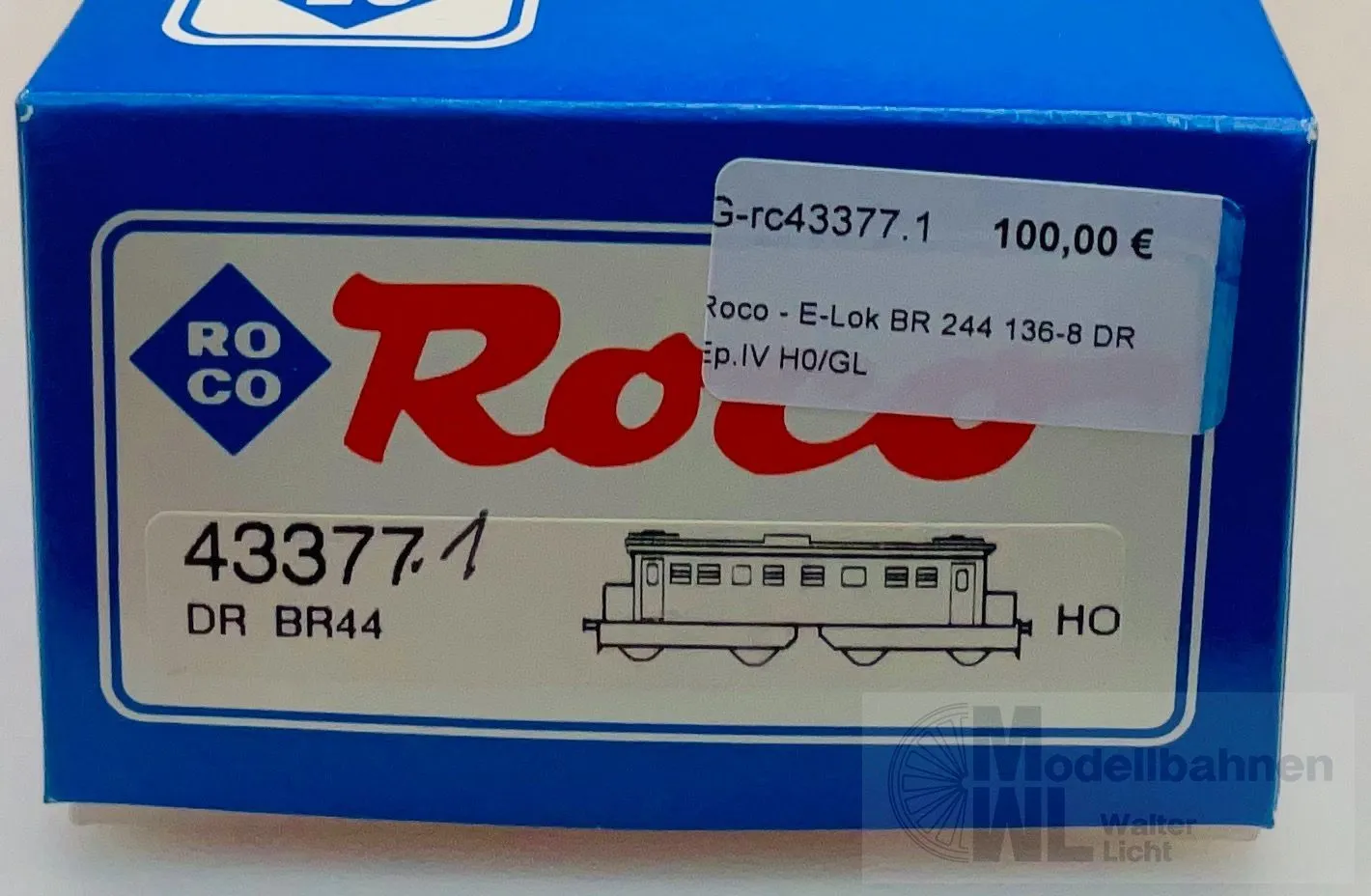 Roco 43377 - Roco - E-Lok BR 244 136-8 DR Ep.IV H0/GL