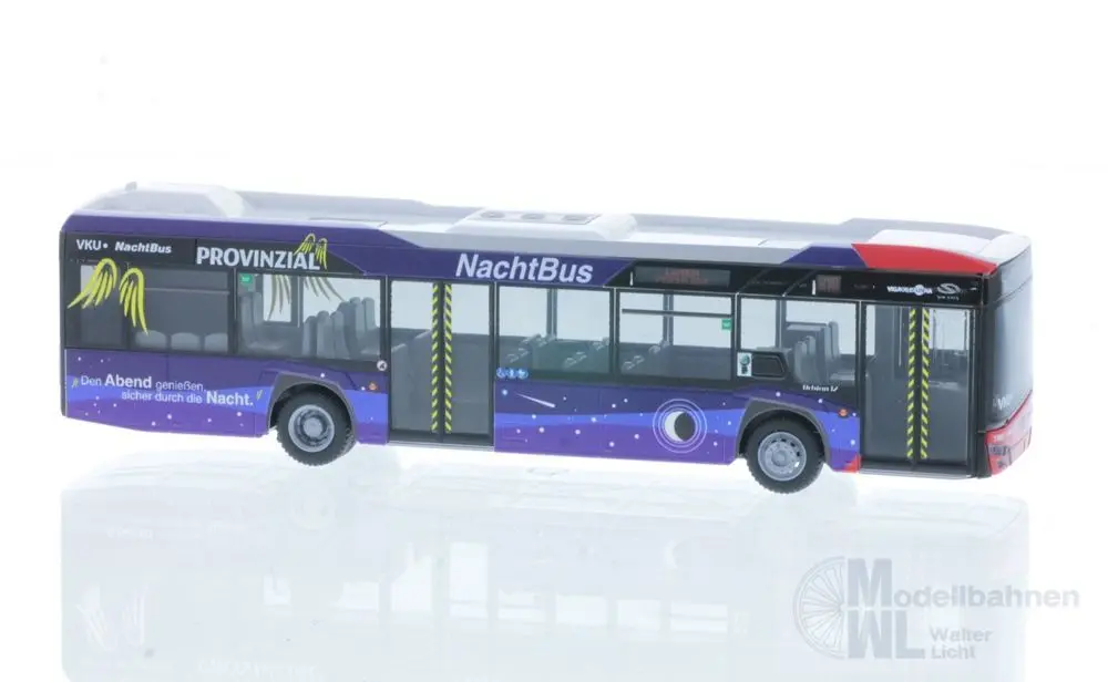 Rietze 77212 - Solaris Urbino 12 ´19 VKU - Nachtbus H0 1:87