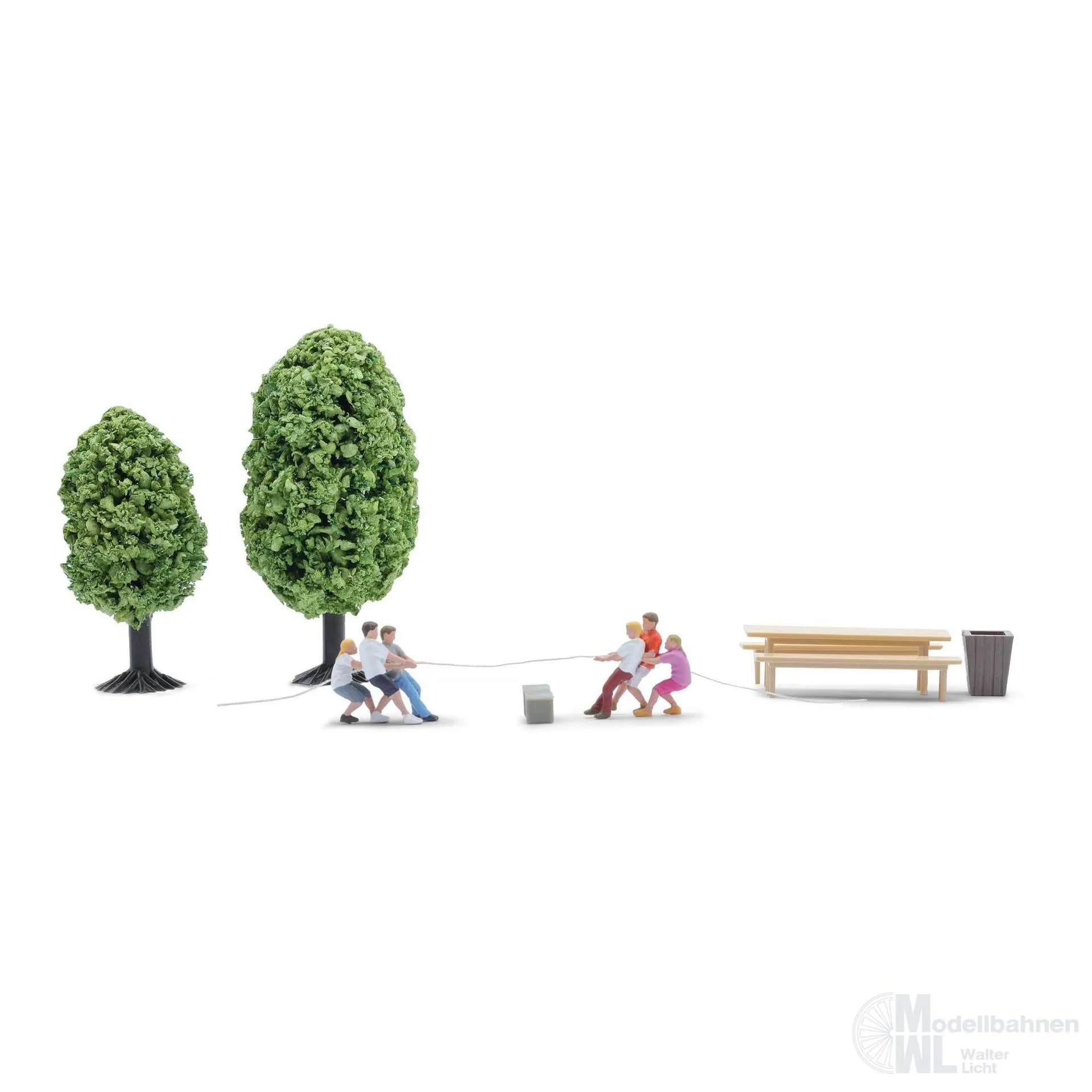 Busch 79836 - A-Set: Tauziehen H0 1:87