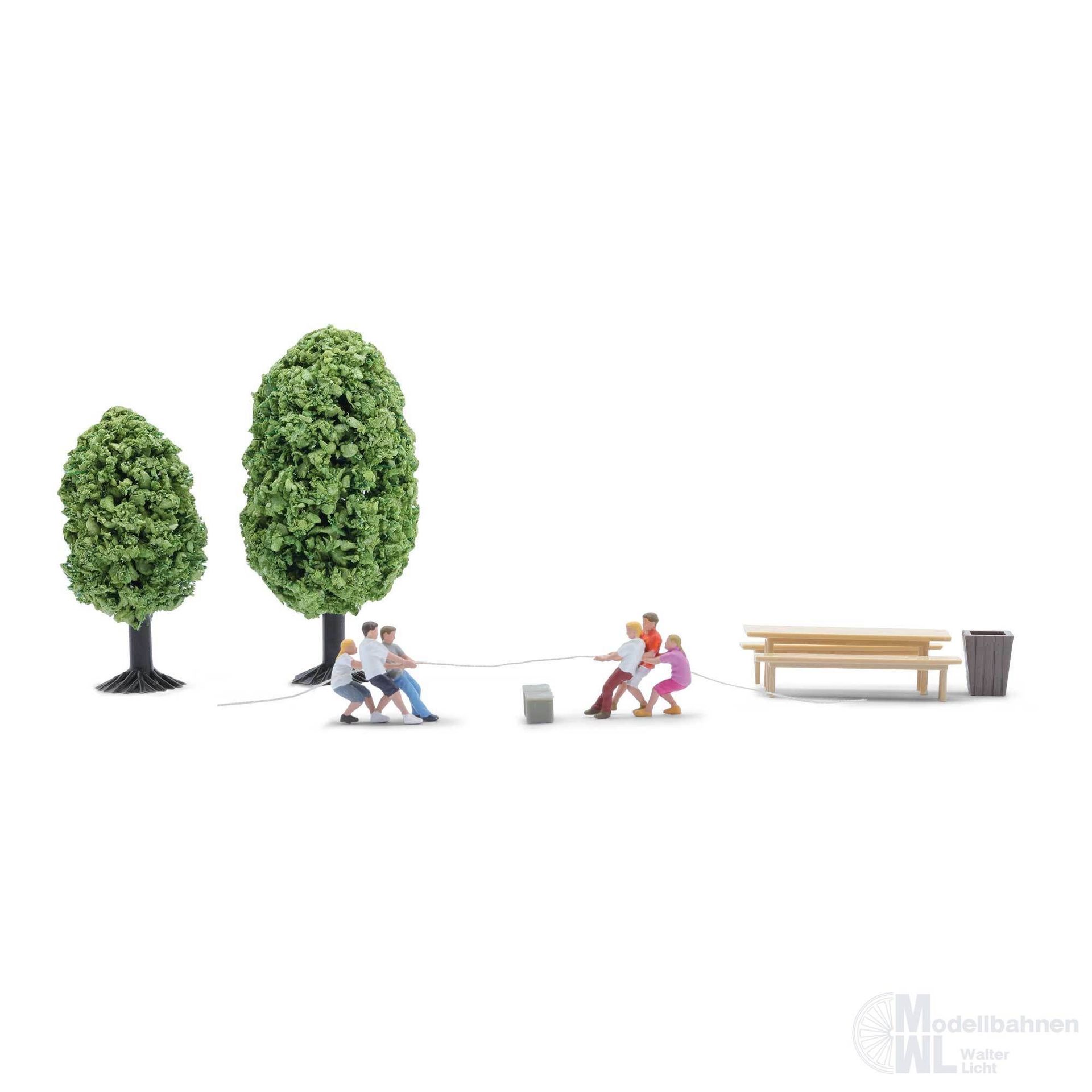 Busch 79836 - A-Set: Tauziehen H0 1:87