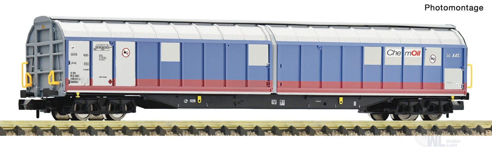 Fleischmann 6660114 - Großraum-Schiebewandwagen AAE Ep.VI N 1:160 Fleischmann 6660114 - Großraum-Schiebewandwagen AAE Ep.VI N 1:160