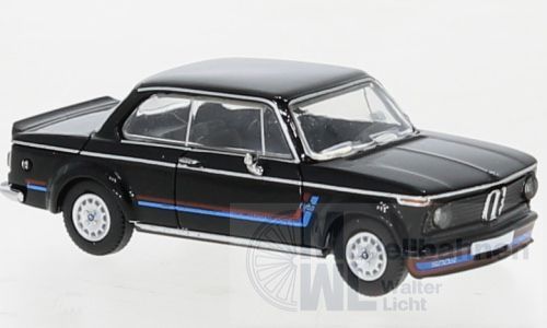 foto_gross PCX-Models 870442 - BMW 2002 turbo schwarz/Dekor 1973 H0 1:87