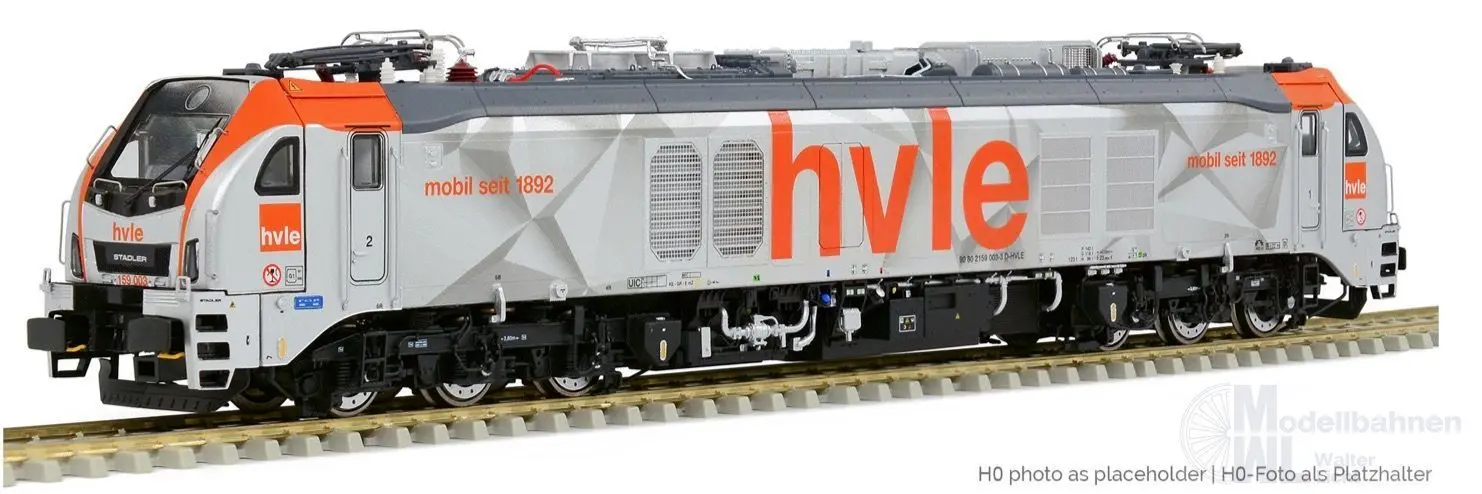 Sudexpress T1590030 - Zweikraftlok BR 159 003-3 EuroDual HVLE Ep.VI TT 1:120 Sound