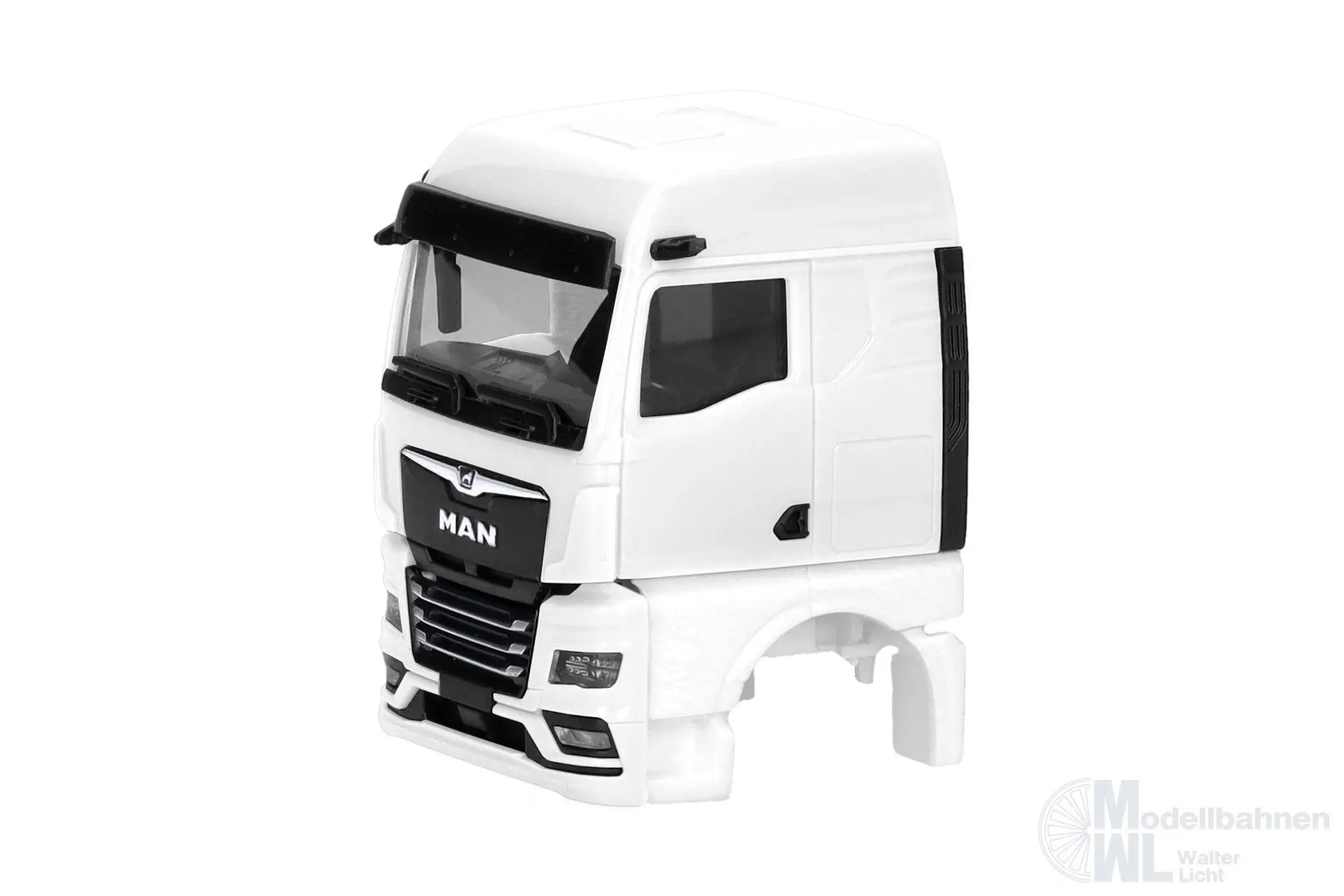 Herpa 086370 - Fahrerhaus MAN TGX GM ohne Windleitbleche weiß 2 St. H0 1:87