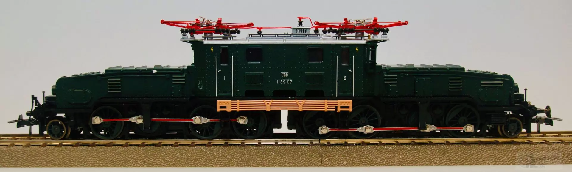 Roco 43446 - Roco - E-Lok BR 1189.07 ÖBB Krokodil tannengrün H0/GL