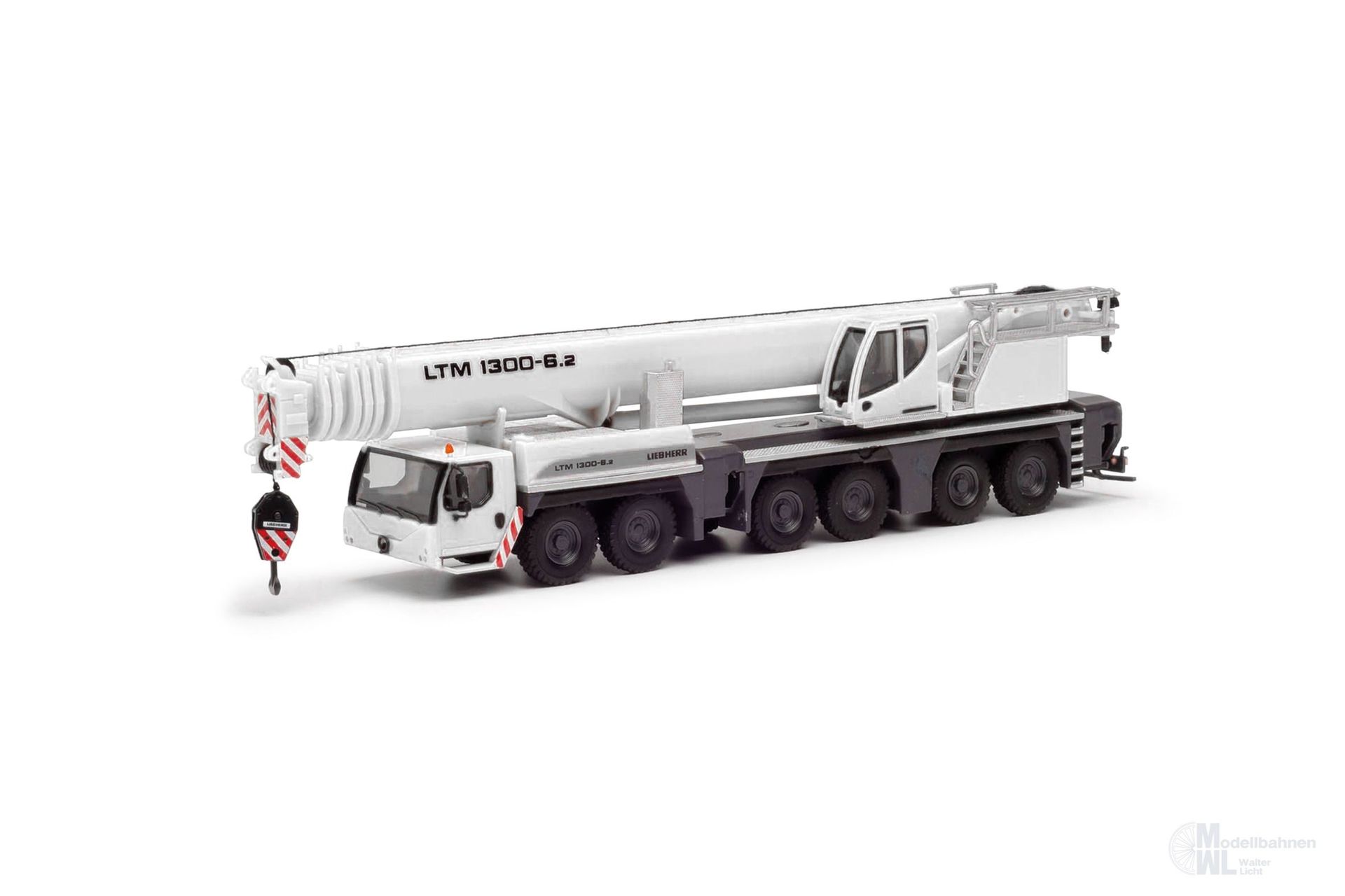 Herpa 319560 - Liebherr LTM 1300-6.2 weiß H0 1:87