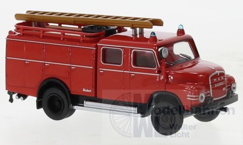 Brekina 45130 - MAN 450 HA TLF 16 rot/schwarz H0 1:87