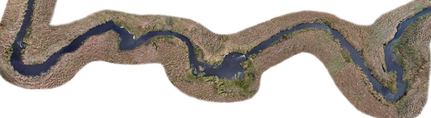 Auhagen 76965 - Flusslauf mit Wasserfläche