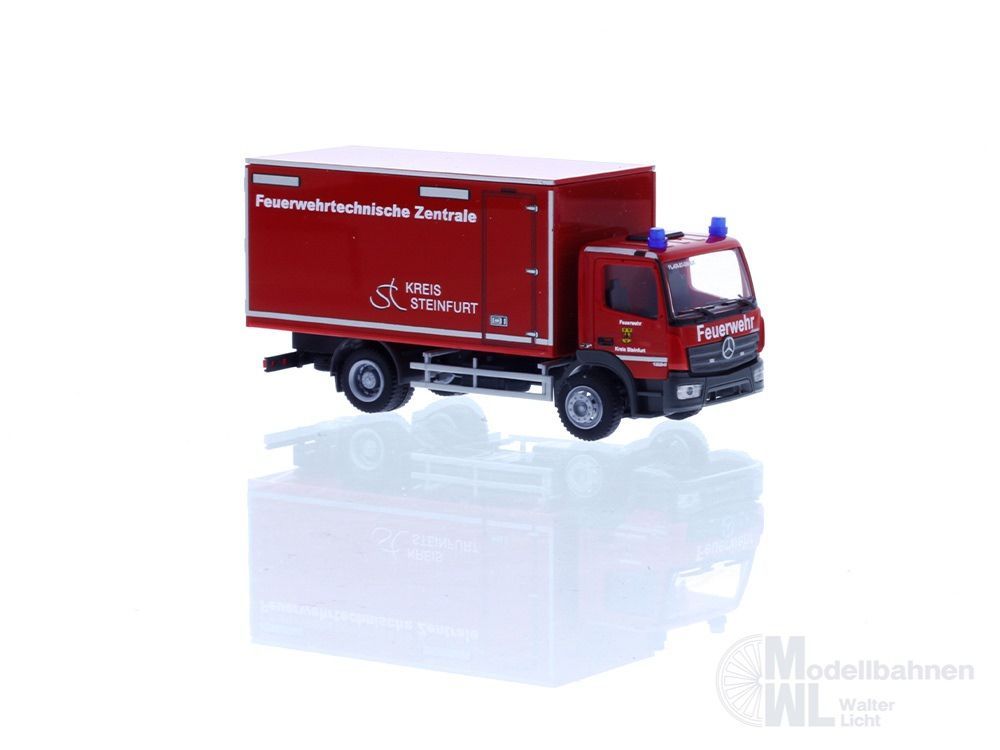 Rietze 72515 - Mercedes-Benz Atego ´19 GW-L Feuerwehrtechn. Zentrale Steinfurt H0 1:87