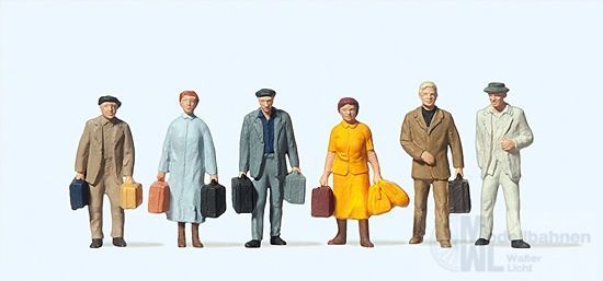 Preiser 14019 - Reisende H0 1:87