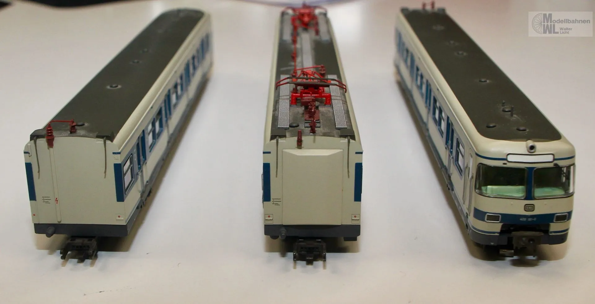 Märklin 37504 - MÄRKLIN - Triebzug BR 420 DB Ep.IV S-Bahn blau H0/WS Sound mfx