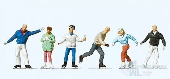 Preiser 10315 - Schlittschuhläufer H0 1:87