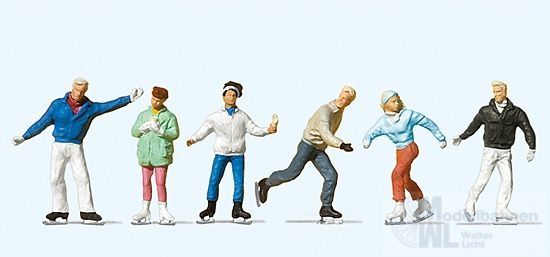 Preiser 10315 - Schlittschuhläufer H0 1:87