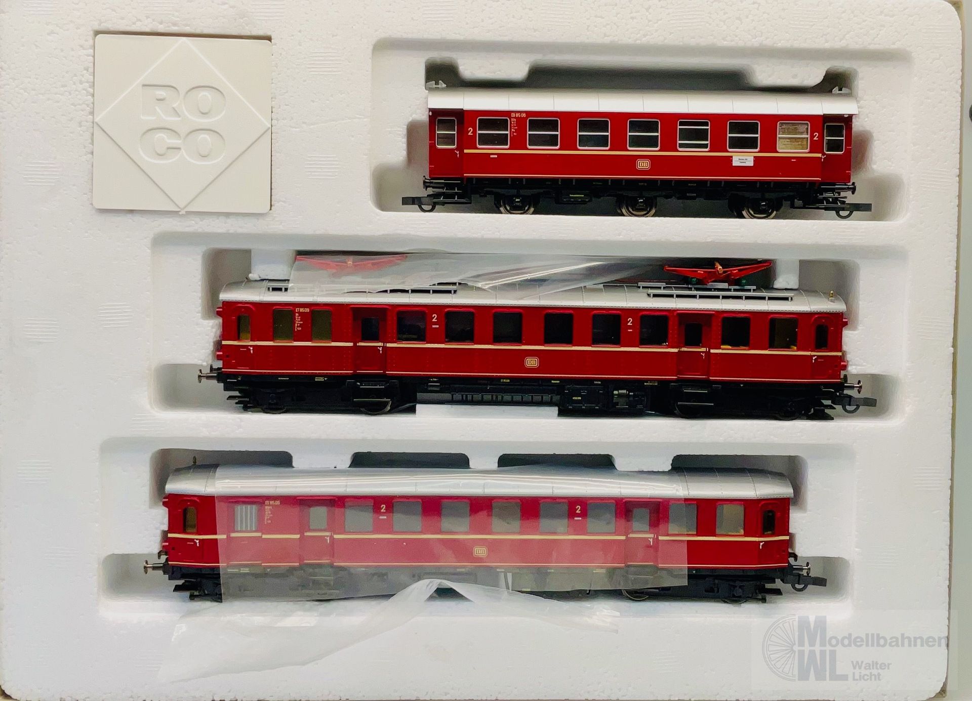 Roco 43065 - Roco - Triebzug ET 85 DB Ep.III 3.tlg. H0/GL