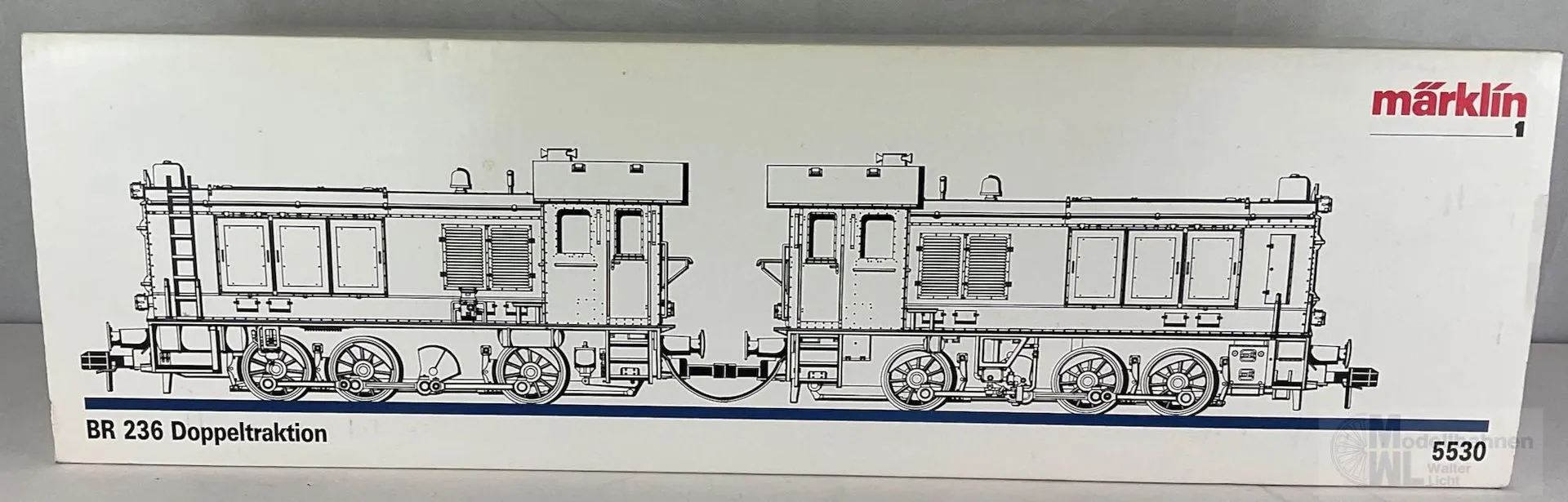 Märklin 5530 - MÄRKLIN - Diesellok BR 236 113-7 und 236 124-4 DB Ep.IV  Spur 1 
