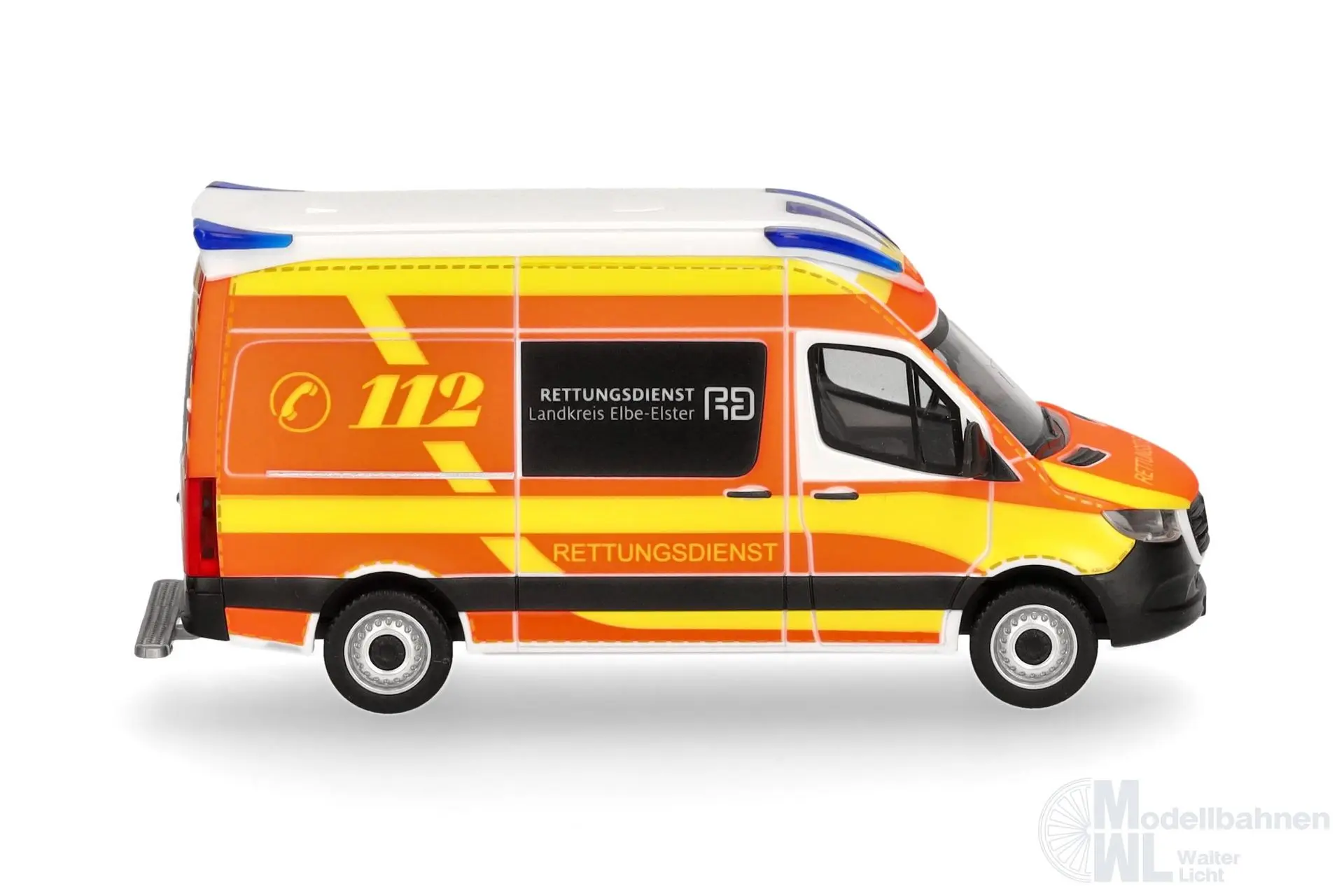 Herpa 099042 - Mercedes-Benz Sprinter `18 Delfis RTW H0 1:87